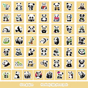 Cute Panda Stickers