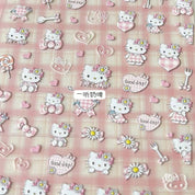 Exquisite Nail Art Anime DIY Stickers