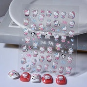 Exquisite Nail Art Anime DIY Stickers