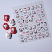 Exquisite Nail Art Anime DIY Stickers